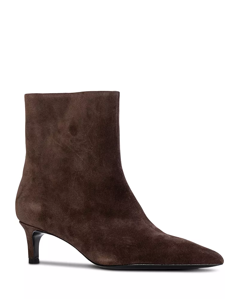 Black Suede Studio Women's Sutton 50 Leather Pull On Boots