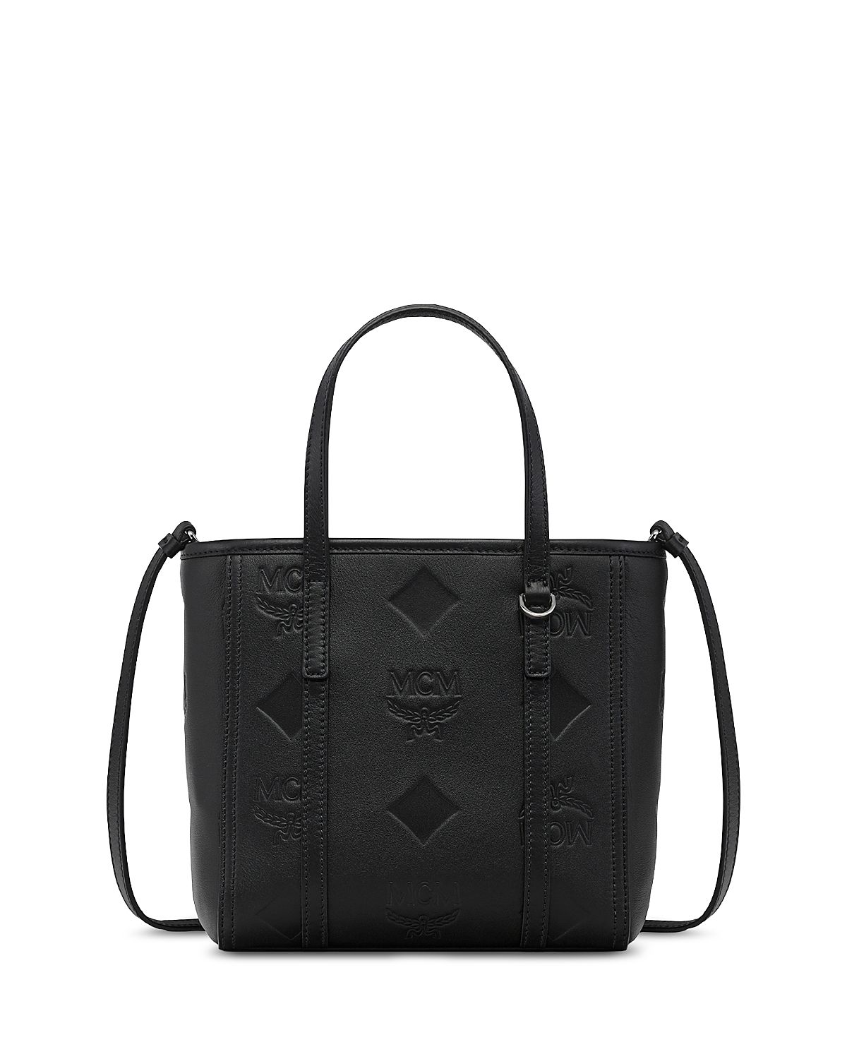 Mcm Toni Maxi Monogram Leather Shopper Bag