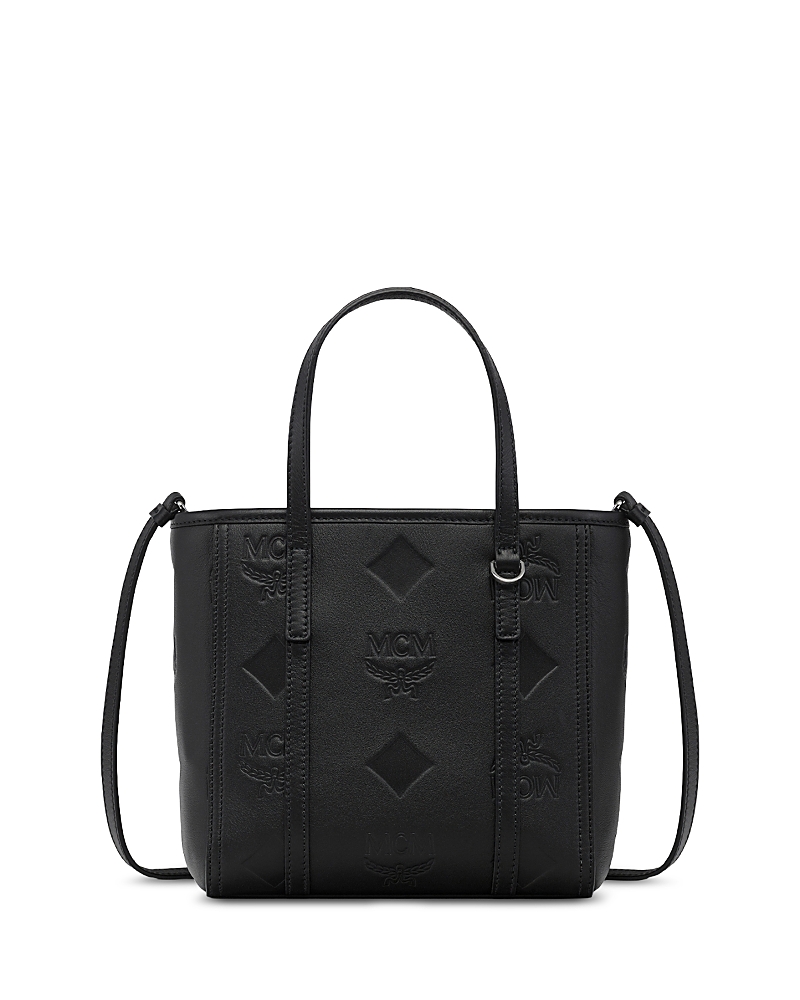 Mcm Toni Maxi Monogram Leather Shopper Bag