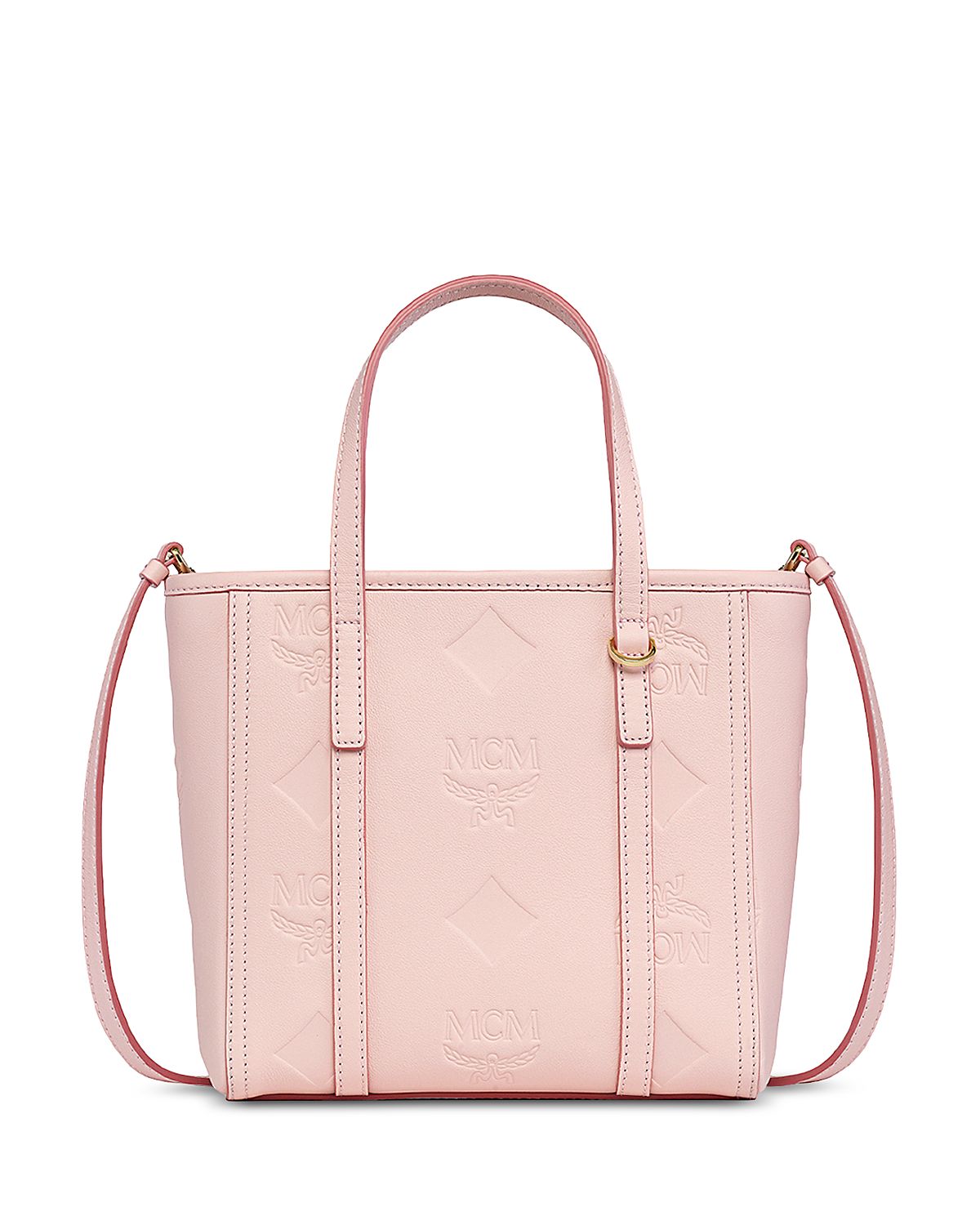 Mcm Toni Maxi Monogram Leather Shopper Bag