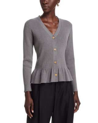 Peplum Hem Cardigan