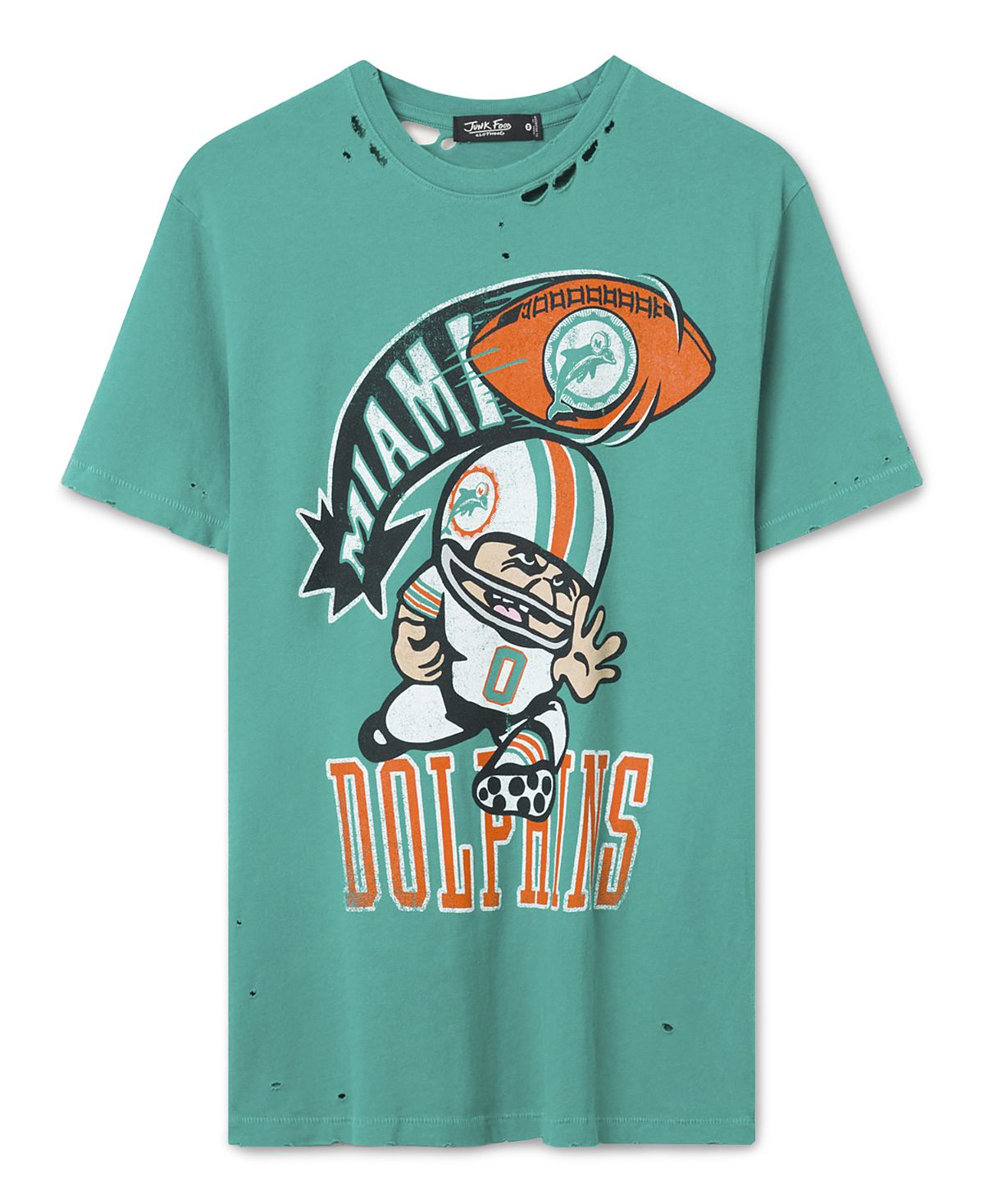Junk Food Clothing Unisex Miami Dolphins City Series Vintage Tee