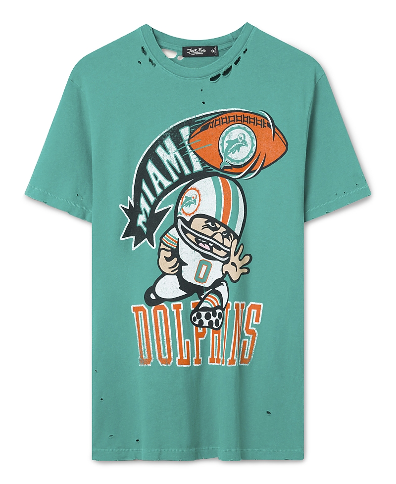 Junk Food Clothing Unisex Miami Dolphins City Series Vintage Tee