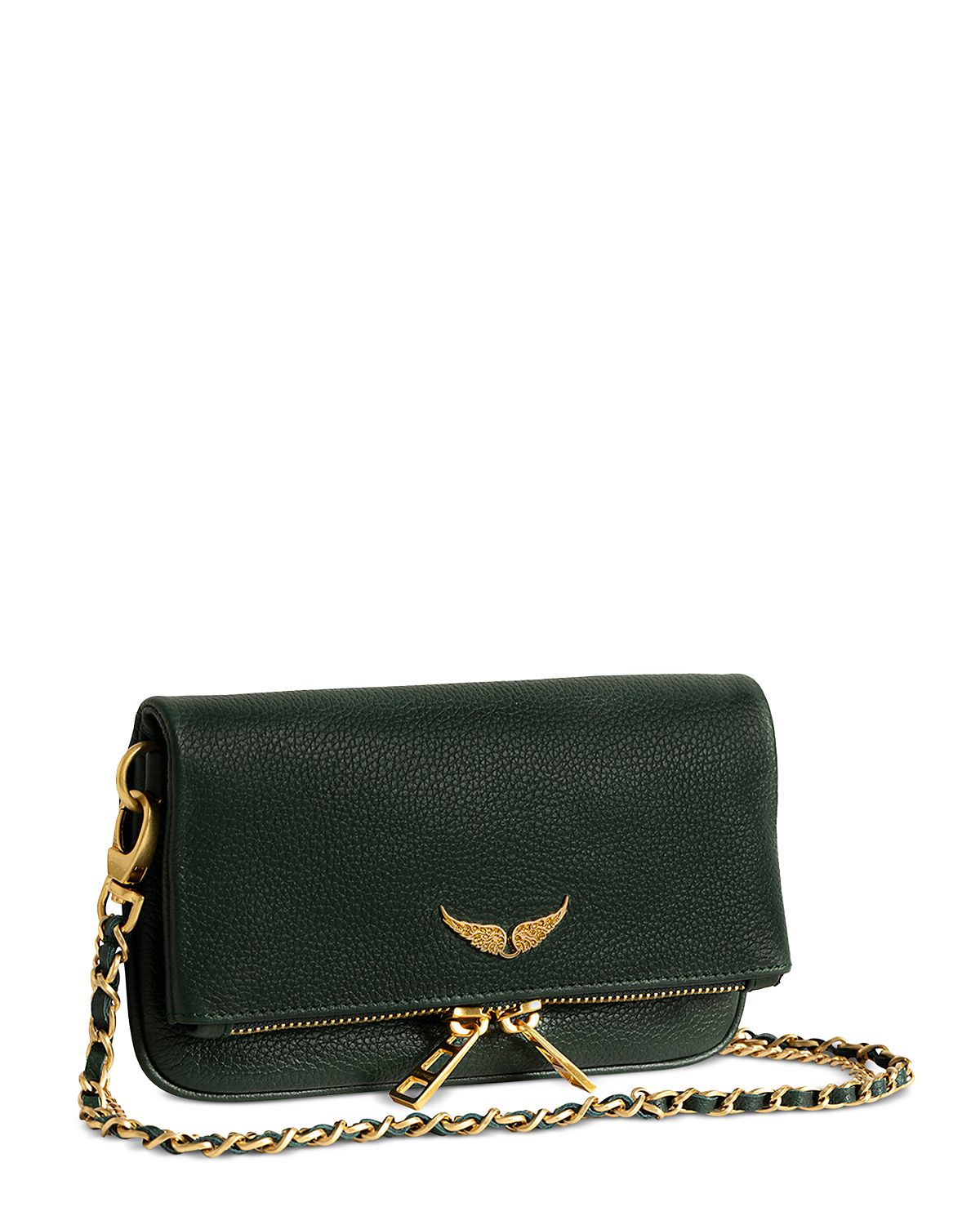 Zadig & Voltaire Rock Nano Grained Leather Crossbody