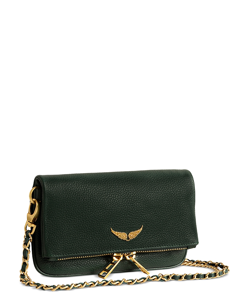 Zadig & Voltaire Rock Nano Grained Leather Crossbody · OS