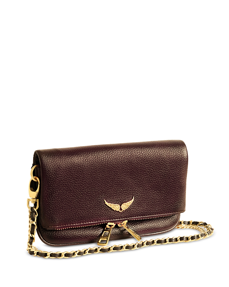 Zadig & Voltaire Rock Nano Grained Leather Crossbody