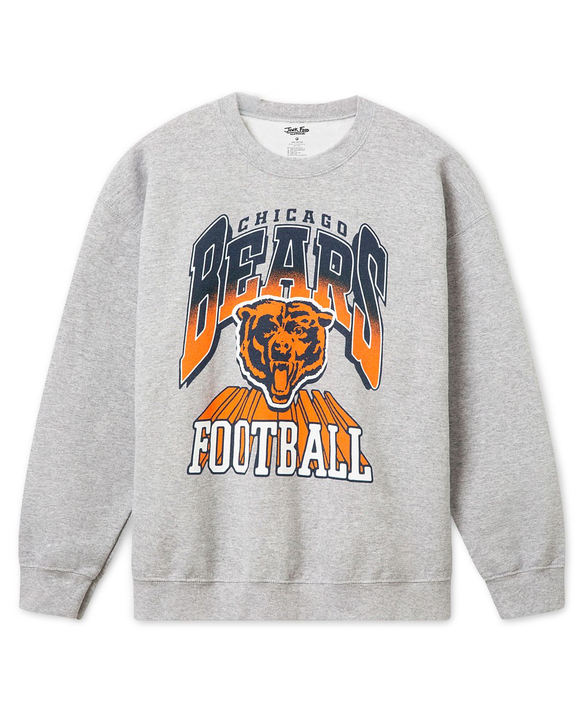 Junk Food Clothing Unisex Chicago Bears All Pro Crew Fleece
