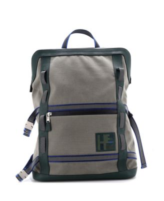 Off Piste Backpack Toile with Leather