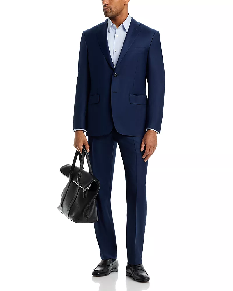 Canali Siena Screenweave Classic Fit Suit