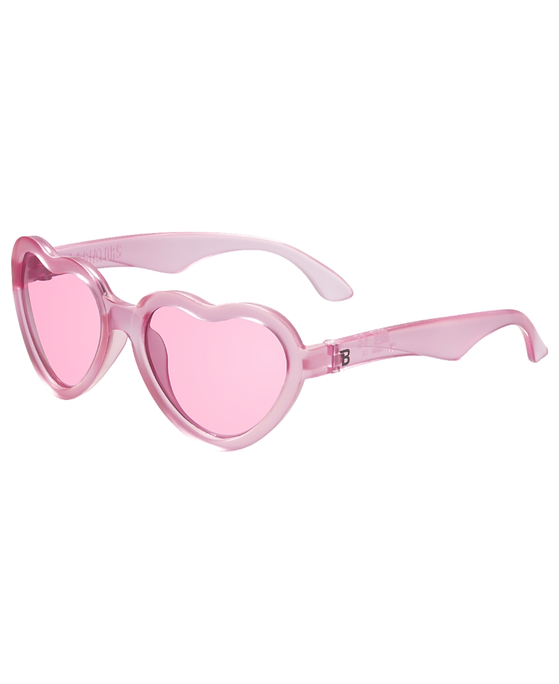 Babiators Hearts with Pink Mirrored Lenses Sunglasses