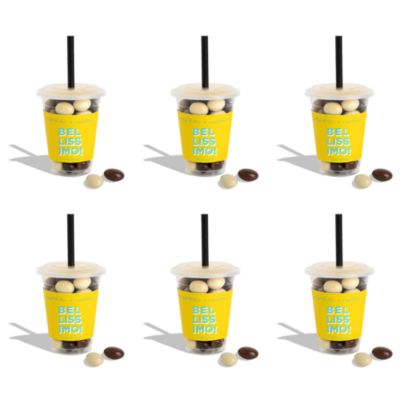 Chocolate Espresso Beans 6 Piece Mini Coffee Cup Kit