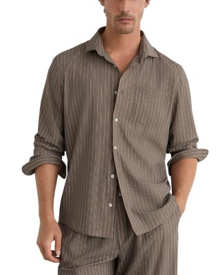 Peake Printed Stripe Shirt