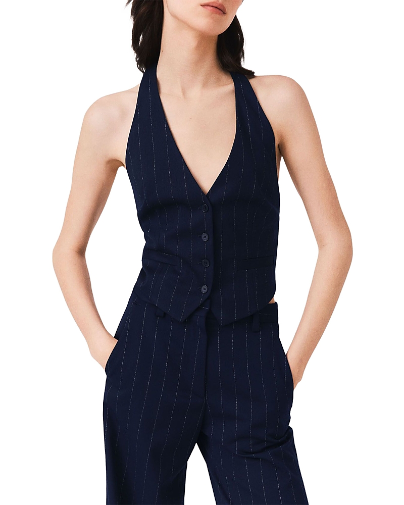 Maje Panello Tailored Backless Top