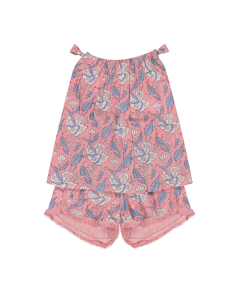 Mer St. Barth Girls' Colette Top And Short Set - Little Kid, Big Kid
