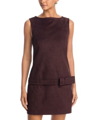 Fern Faux Suede Mini Dress