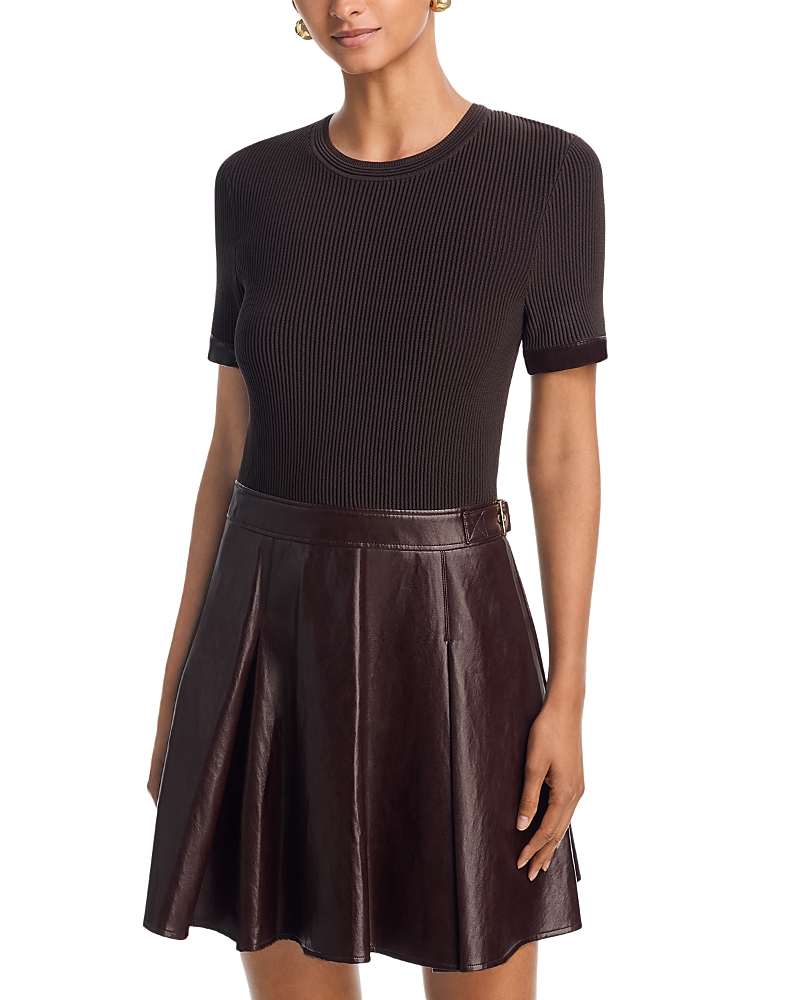 Milly Devyn Knit Skirt Mini Dress