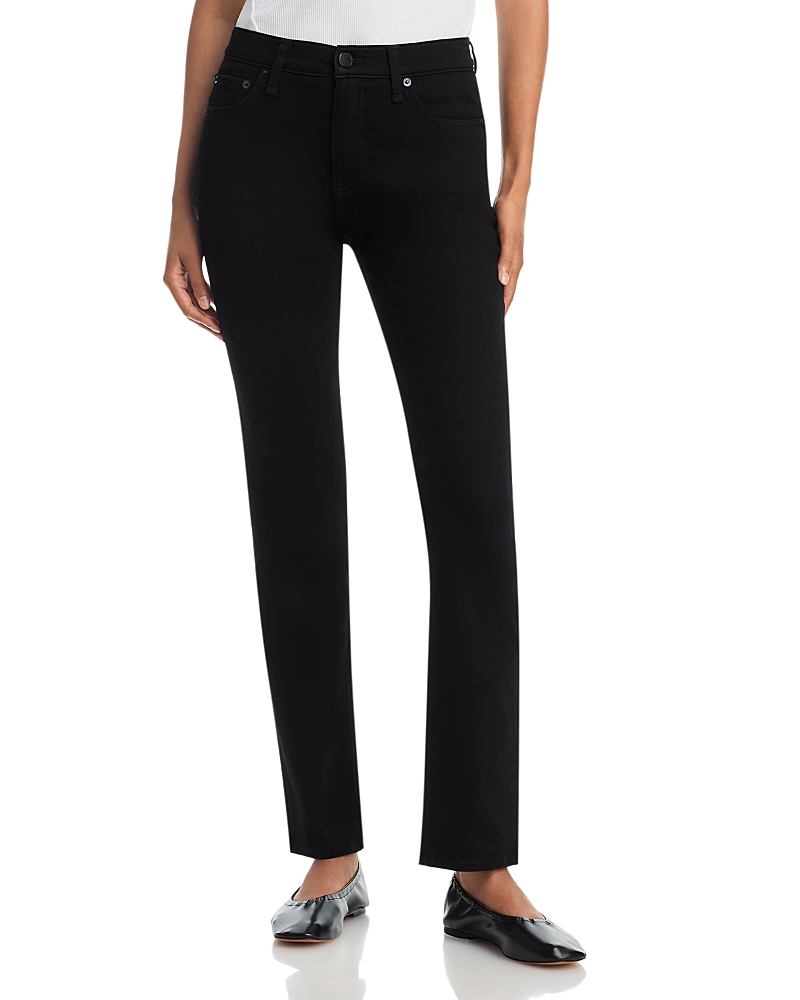 rag & bone Flexi Wren Mid Rise Slim Jeans in Black