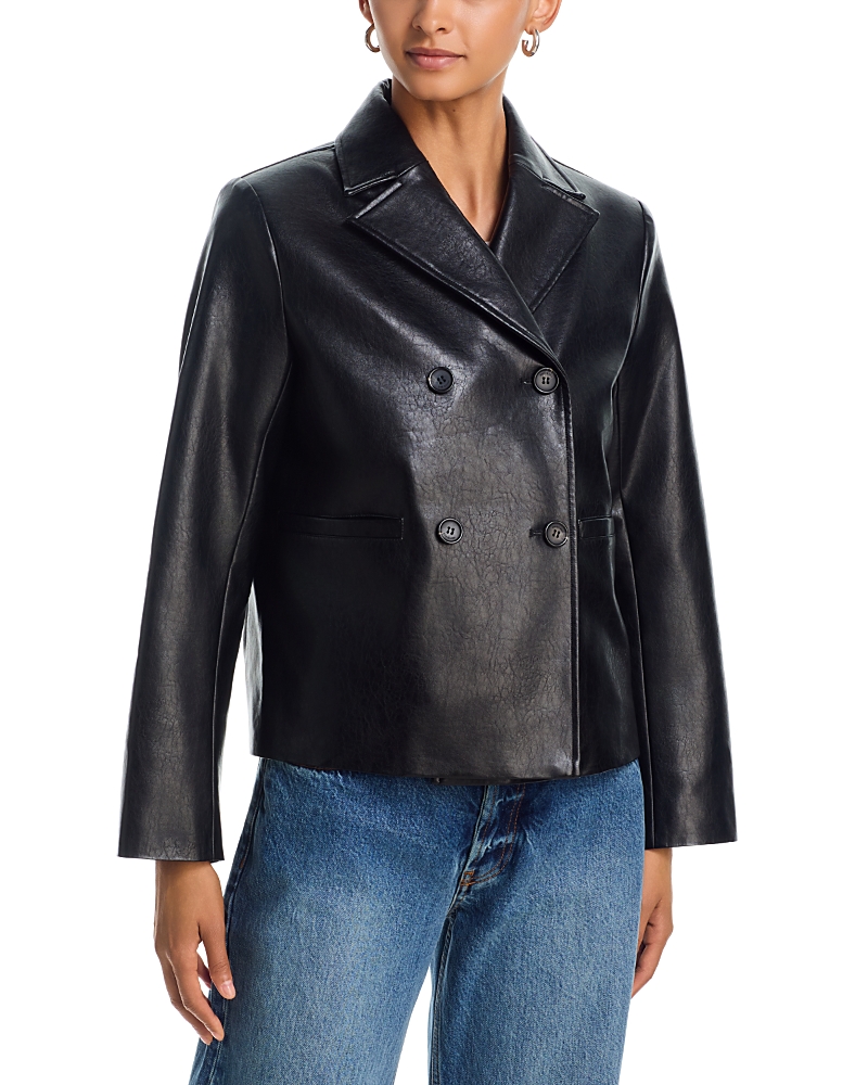 rag & bone Finley Faux Leather Jacket