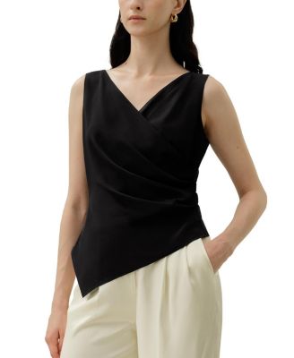  Women's Elise V-Neck Silk Top