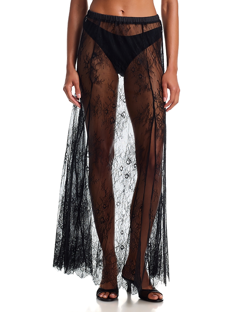 Thistle and Spire Ikona Sheer Lace Maxi Skirt