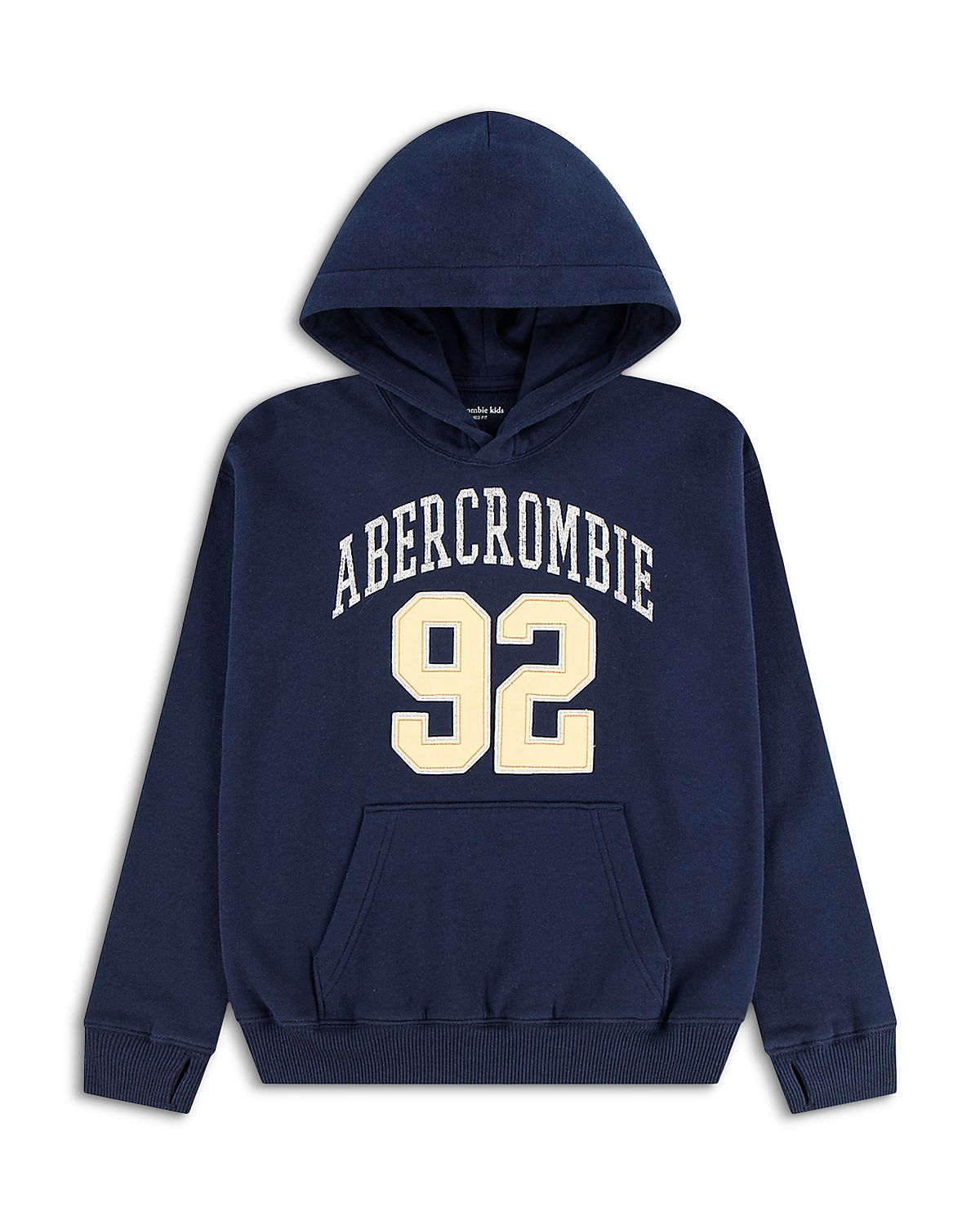 abercrombie kids Boys' Logo Fleece Hoodie - Big Kid