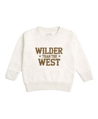 Boys' Wilder Than The West Western Sweatshirt - Baby, Little Kid