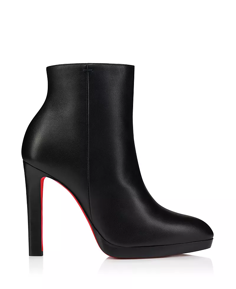 Christian Louboutin Women's Fannylove Booty Zipped 120 mm Booties