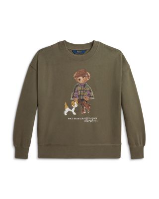 Girls' Polo Bear Fleece Sweatshirt - Little Kid, Big Kid