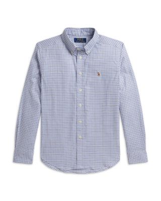 Boys' Checked Performance Oxford Shirt - Little Kid, Big Kid