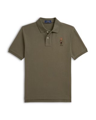 Boys' Polo Bear Cotton Mesh Polo Shirt - Little Kid, Big Kid