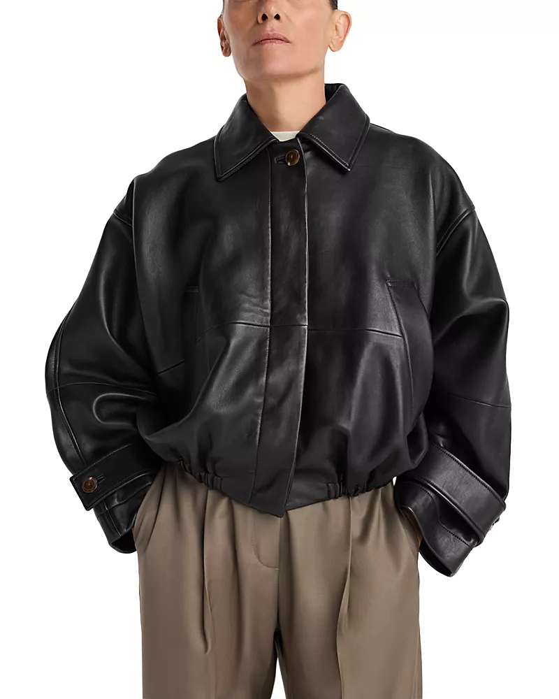 Rohe Leather Blouson Jacket