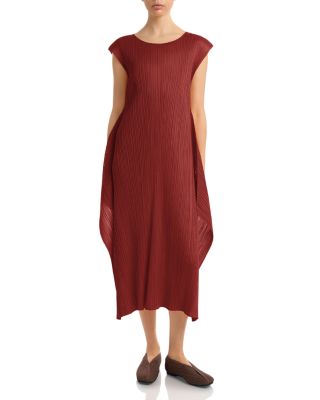 September Pleated Dress