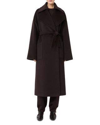 Mxmpanda Wool & Cashmere Belted Barn Coat