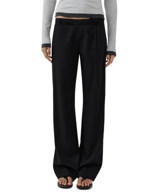 '90s Rouleau Minimal Wool Pants