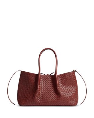 Pinacoteca Reversible Intrecciato Leather Tote