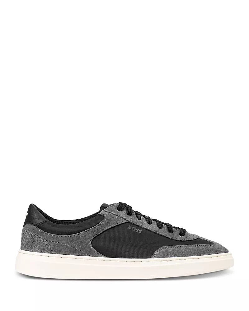 Boss Men's Kieran Tennis Leather Sneakers