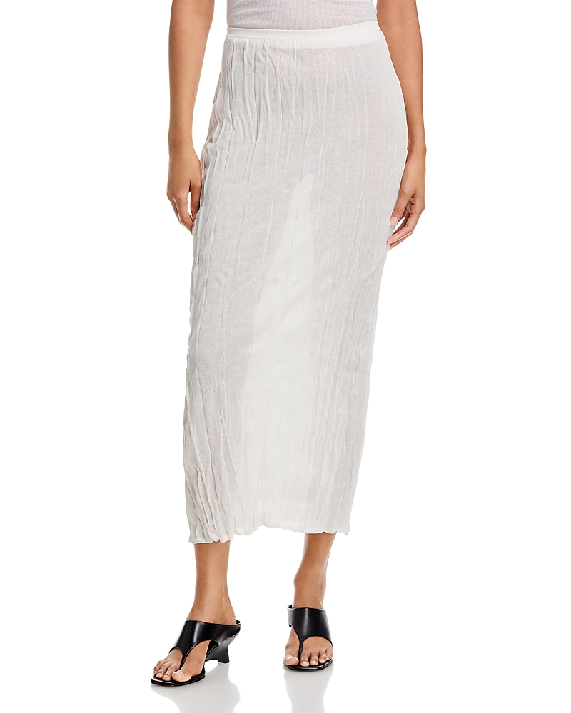 Toteme Crinkled Knit Skirt