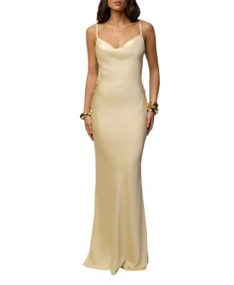  Down The Aisle Satin Gown