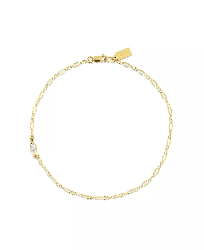 Set & Stones Ezra Marquise Anklet