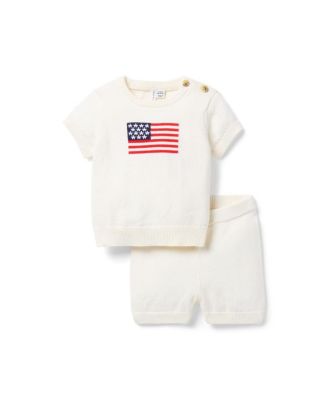  Boys' Flag Sweater Short Set - Baby