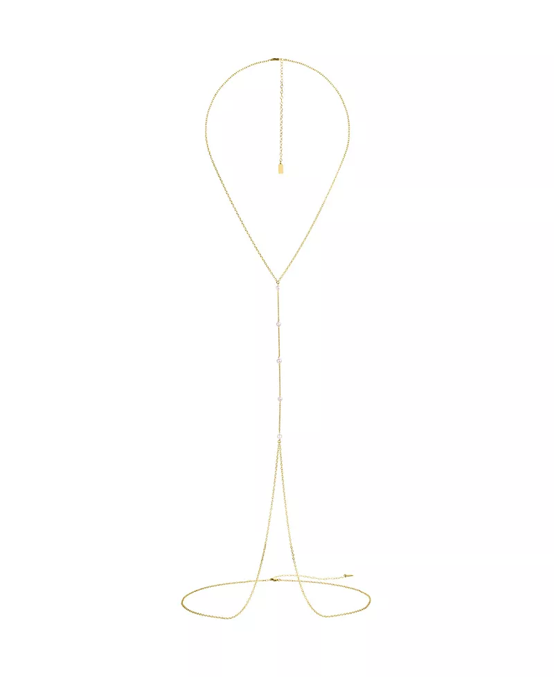 Set & Stones Bobbi Pearl Body Chain