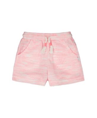 Girls' Elastic Waist Jacquard Knit Shorts - Big Kid