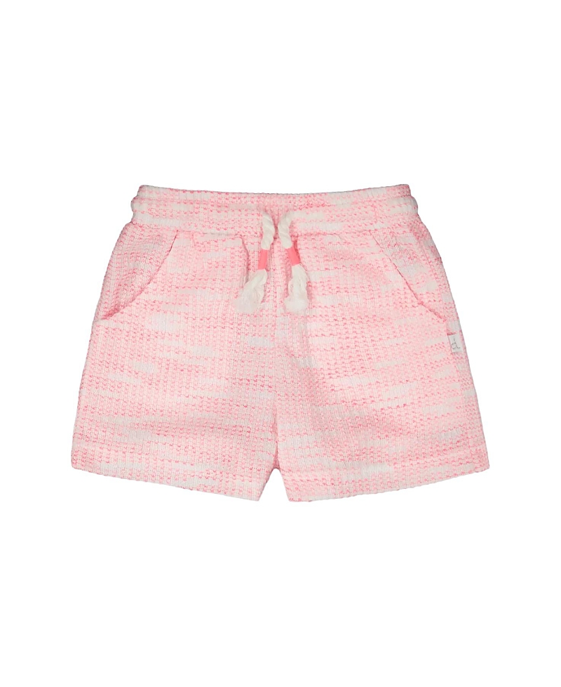 Deux par Deux Girls' Elastic Waist Jacquard Knit Shorts - Big Kid
