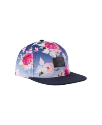  Girls' Rose Print Cap - Little Kid, Big Kid