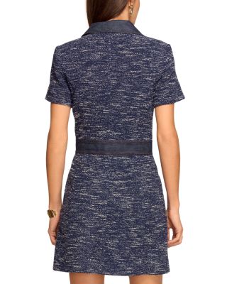 Darla Zip Front Sheath Dress - thumbnail 3