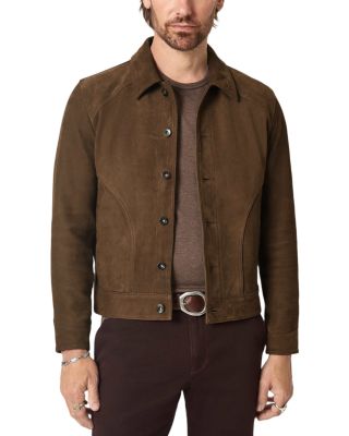 Douglas Seamed Leather Jacket