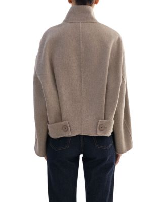 Mckenna Cropped Wool Jacket - thumbnail 3