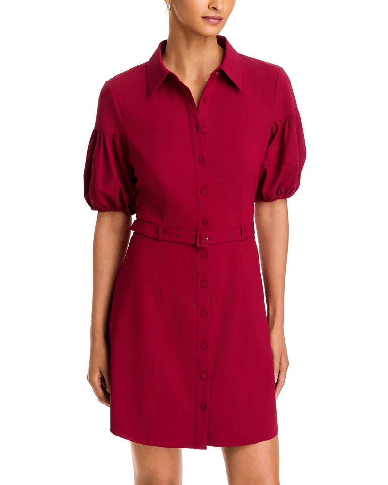 Cinq a Sept Norel Button Front Mini Dress