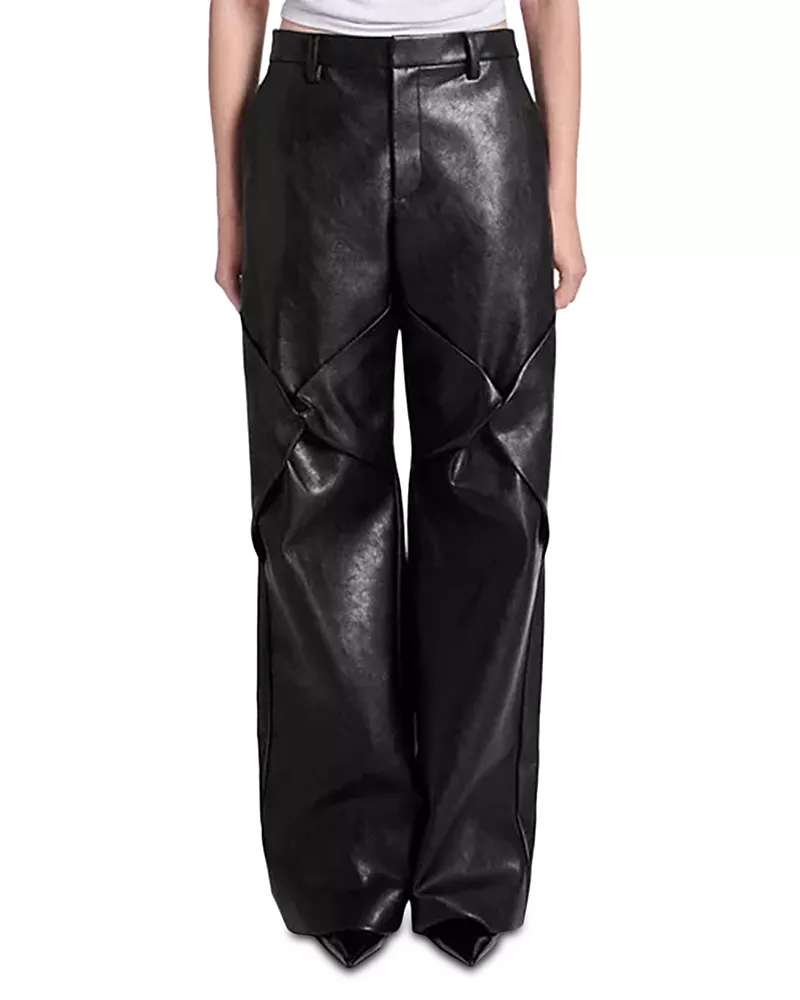 Kate Barton Kyra Faux Leather Trousers