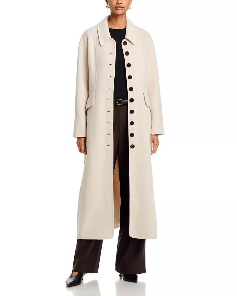 By Malene Birger Magdalena Collared Wool Coat